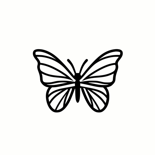 Classic Butterfly SVG for Cricut