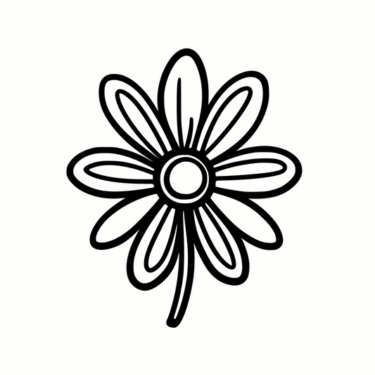 Cute Daisy SVG