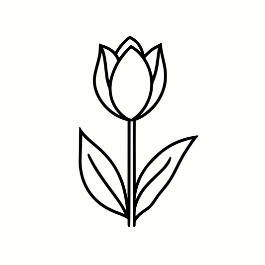 Classic Tulip PNG & SVG