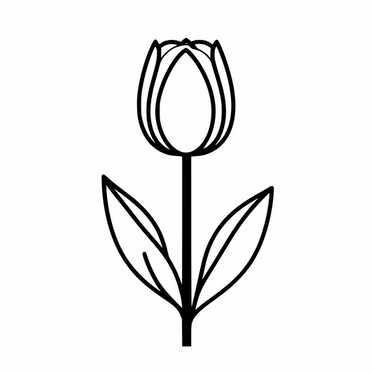 Gorgeous Tulip PNG & SVG