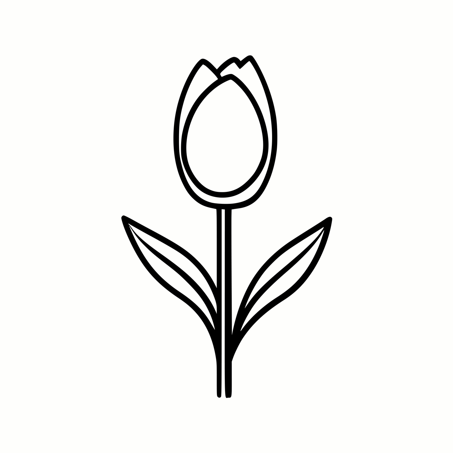 Cute Tulip SVG & PNG for Cricut