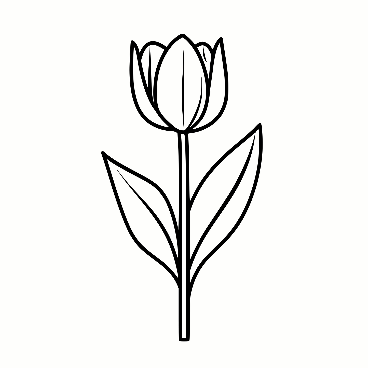 Spring Tulip SVG & PNG