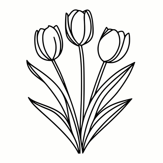 Tulips SVG