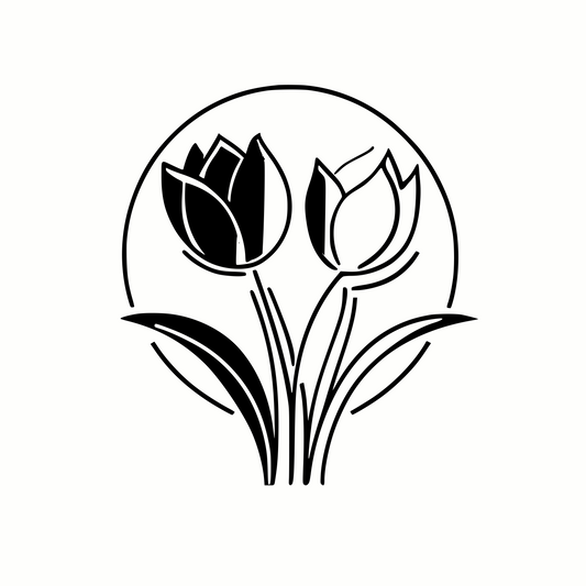 Tulips SVG & PNG for Craft Projects