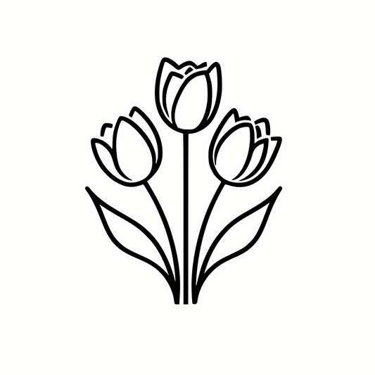 Beautiful Spring Tulip SVG & PNG for Cricut and Crafting