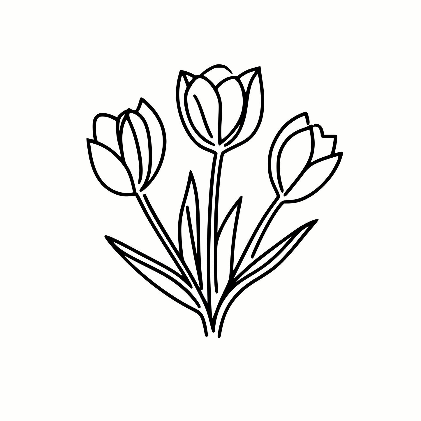 Tulips for Cricut SVG & PNG