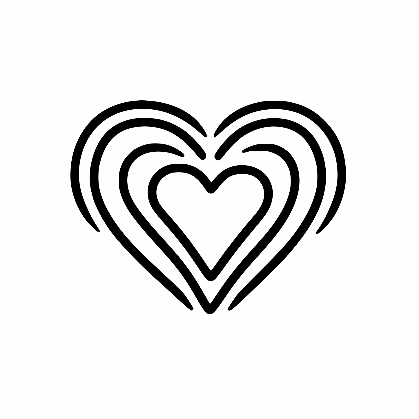 Heart SVG for Cricut & Crafts