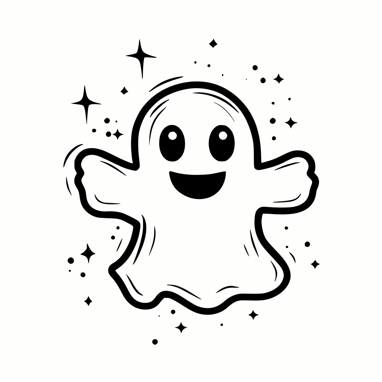 Ghost SVG for Crafts