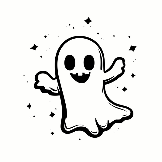 Cute Ghost SVG