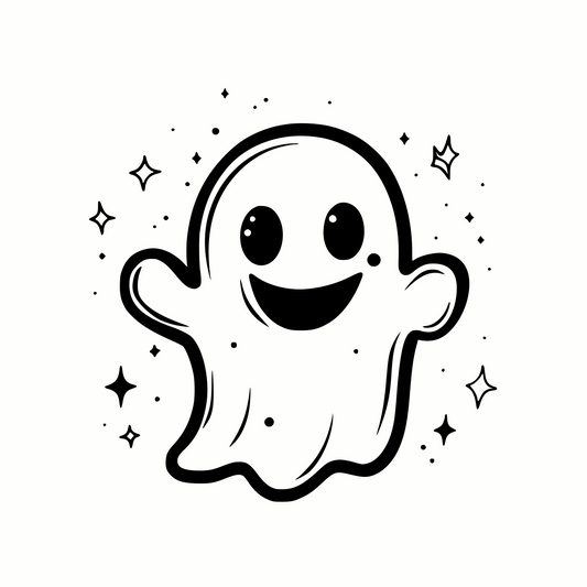 Adorable Ghost SVG